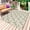 Brown, variant on Summer Botanical Outdoor Rug 3x5 Ft - Reversible Patio Rug Outdoor Camping Rugs, Green Spring Floral Birds Watercolor Washable Indoor Outdoor Area Rugs, Non-Slip Outdoor Carpet Runner for Deck/Porch