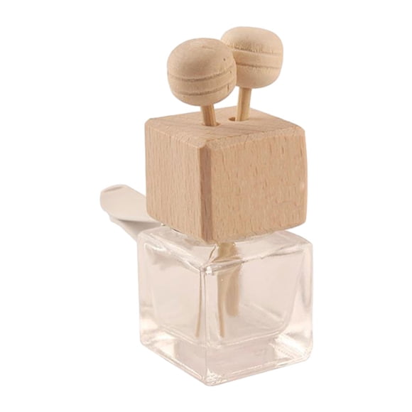 Botella de perfume Toystoory Ambientador de coche fragancia duradera color transparente