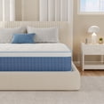 thumbnail image 5 of EGOHOME ChillWeave Queen Mattress, 12" Hybrid Mattress in a Box, Medium, 5 of 9
