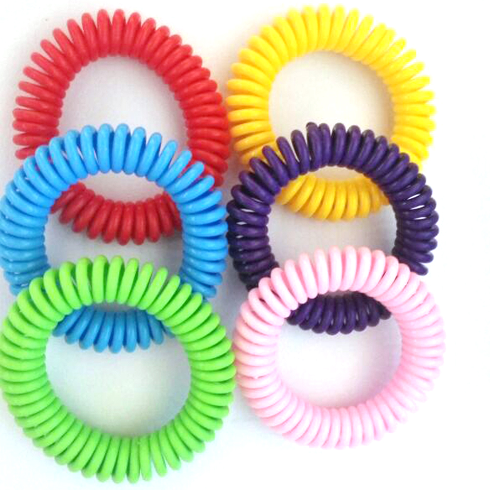 Natural mosquito repellent bracelet for children, mosquito repellent spring ring