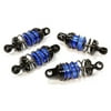 Integy RC Hobby C25886BLUE Billet Machined Shock Set for Traxxas LaTrax Rally 1/18 Scale