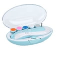 thumbnail image 2 of Lima de uñas eléctrica para bebés luz LED de pulido fino 6 en 1 Cortaúñas para bebés Durable Suave para adultos para bebés para uñas ANGGREK Otros, 2 of 8