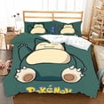 thumbnail image 1 of Juego de ropa de cama de Pokémon para niños, estampado 3D, figura de Anime, Pikachu, decoración familiar periférica, funda textil cálida para el hogar, juego de ropa de cama, 1 of 4