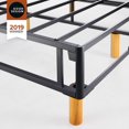 thumbnail image 2 of Zinus Justina 14 Inch Quick Snap Standing Mattress Foundation / GOOD DESIGN™ Winner / Sturdy Steel Structure / Easy Assembly / Tools Included, 5 Yr Warranty, 2 of 9