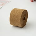 thumbnail image 3 of tredstone 1/2/3/5 5CM Burlap Ribbon Rolls Linen Multiple Colors Portable Woven Roll Flexible Fashionable Tight Stitched Party Decorations Home Light Coffee 1 Pc, 3 of 6