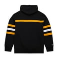 thumbnail image 3 of Men's Mitchell & Ness Black Boston Bruins Head Coach Slogan Pullover Hoodie, 3 of 6