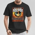 thumbnail image 2 of Clarksville New Hampshire Total Solar Eclipse 2024 Chicken T-Shirt, Funny Farm Animal Solar Eclipse Souvenir Tee, April 8 2024 NH Eclipse Event, 2 of 3