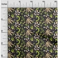 thumbnail image 2 of oneOone Velvet Peach Fabric Tropical Abstract Sewing Craft Projects Fabric Prints by Yard 58 Inch Wide, 2 of 4