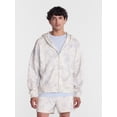 thumbnail image 2 of No Boundaries Boxy Oversized Fit Fleece Zip Hoodie Sweatshirt with Long Sleeves, Men's XS-4XLT, 2 of 6