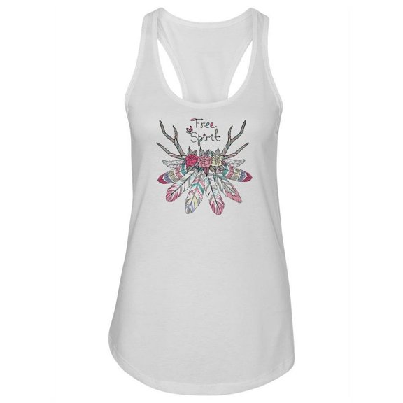 Bohemian Free Spirit Design Tank Women -Image by Shutterstock, Female x-Large