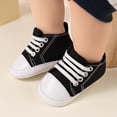 thumbnail image 4 of HsdsBebe Baby Girls Boys Shoes Infant Canvas Shoes Casual Sneakers for First Walkers 3-18 Months, 4 of 6
