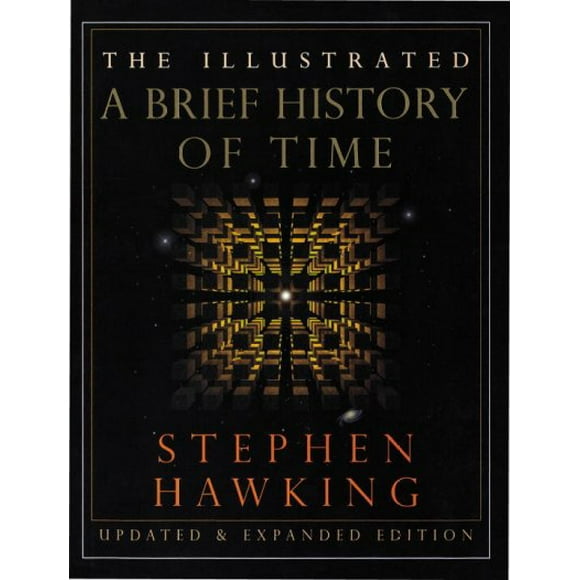 Pre-owned Illustrated a Brief History of Time, Hardcover by Hawking, Stephen W., ISBN 0553103741, ISBN-13 9780553103748