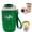 Green, variant on Borikese Coffee Vacuum Flask, 12 oz Vacuum Insulated Mug with Temperature Display, Leak Resistant Lid for Coffee, Home, Work and Travel Use