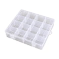 thumbnail image 1 of lingqin Bead Organizer Box Jewelry Tool Case Accessories Craft Storage Container Fishing 16 Grid, 1 of 9