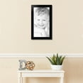 thumbnail image 3 of ArtToFrames 12" x 22" Satin Black Step Lip Picture Frame, 12x22 inch Black Wood Poster Frame (WOM-1452), 3 of 7
