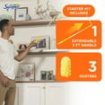 thumbnail image 6 of Swiffer Duster Heavy Duty 3 ft Extendable Handle Starter Kit with 3 Refills, 6 of 7