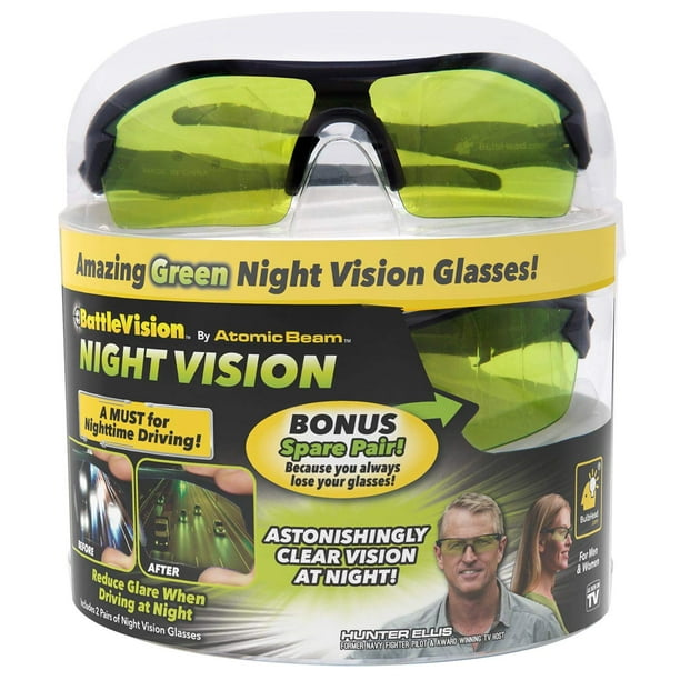 Battlevision Polarized Sport Vision Glasses for Driving at Night