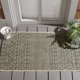 thumbnail image 2 of Safavieh Courtyard Naomi Geometric Indoor/Outdoor Area Rug, Dark Green/Beige, 2'7" x 5', 2 of 15