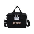 thumbnail image 1 of tredstone Convenient Lunch Handbag For Moms Easy To Carry Anywhere Small Stature And Large Storage black, 1 of 6