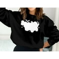 thumbnail image 4 of Spooky Babe Sweatshirt, Halloween Party Shirt, Halloween Crewneck Sweatshirt, Cute Fall Sweater, Ghost sweater, Halloween graphic tee, 4 of 8