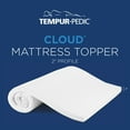 thumbnail image 6 of Tempur-Pedic Cloud 2-Inch Mattress Topper, California King, 6 of 14