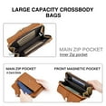 thumbnail image 6 of FALAN MULE Women's Crossbody Phone Bag Lightweight Large Capacity Shoulder Bag with Card Slots Coin Purse Stylish Cute Cell Phone Pouch, 6 of 6