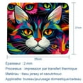 thumbnail image 7 of Cat Mouse Pad, Cloth with Rubberized Base, 7 of 7