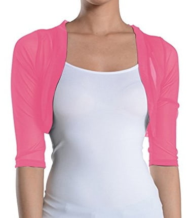 Fashion Secrets Women's Sheer Chiffon 