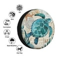 thumbnail image 5 of Balery Watercolor Sea Turtletire Cover Waterproof Dust-Proof, Universal Spare Wheel Tire Cover For Trailer, Rv, Suv Truck And Vehicle Camper Accessories-14 Inch, 5 of 9