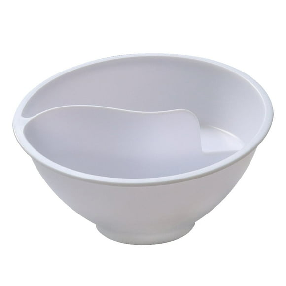 Clearance Promotion Separated Cereal Bowl Split Cereal Bowl Anti Soggy Snack and Dip Bowls Dry Separated Oatmeal Bowl Partitioned Versatile Large Capacity Tableware Breakfast Plates Tray
