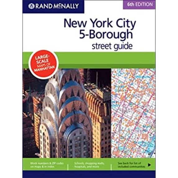 Pre-Owned Street Guide New York City 5-Borough (Spiral-Bound) 9780528864513