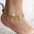 thumbnail image 1 of Pulsera de tobillo para mujer Fiudx joyería para pies de playa, 1 of 1