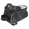 thumbnail image 2 of Bike Phone Front Frame Bag, Earphone Hole Design Large-capacity Front Frame Top Tube Handlebar Bag Phone Case  For Road Bike For Outdoor Sports, 2 of 8