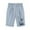 Light Blue2, variant on fatyb Shorts Knee Length for Women Elastic Waist Casual Shorts Print Drawstring Graphic Pocket Shorts