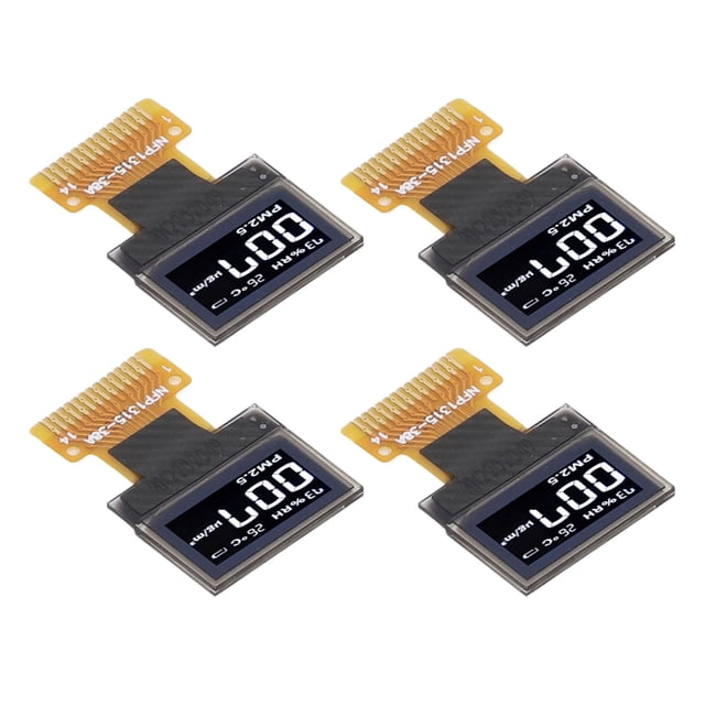 Módulo de pantalla BuyWeek LCD 0,49 pulgadas 4 piezas diodo emisor de luz orgánico