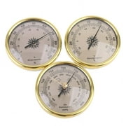 Whoamigo 3 in 1 Air Pressure Gauge Thermometer Moisture Meter Barometer Hygrometer