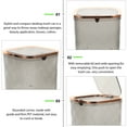 thumbnail image 3 of unbranded Basura De Escritorio Con Extraíble Para Maquillaje Y Objetos Pequeños, 3 of 8