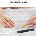 thumbnail image 3 of OUNONA Geometric Ruler Curved Ruler Sewing Convenient Ruler Multi-scale Ruler 19*2.5cm, 3 of 8