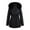 #6 Black, variant on Byworldtasic Womens Coat Women's Long Coat Waterproof Winter Outerwear Warm Parka Puffer Jacket with Hood