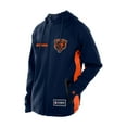 thumbnail image 2 of Men's New Era  Navy Chicago Bears Combine Authentic Raglan Scuba Full-Zip Hoodie, 2 of 5