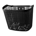 thumbnail image 1 of Almencla Bicycle Basket Carrying Luggage Storage Organizer for Shopping Riding Travel L Black, 1 of 8