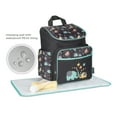 thumbnail image 5 of Baby Boom Elephant Print Top Zip Back Pack Unisex Diaper Bag, Infant and Toddler, 5 of 11