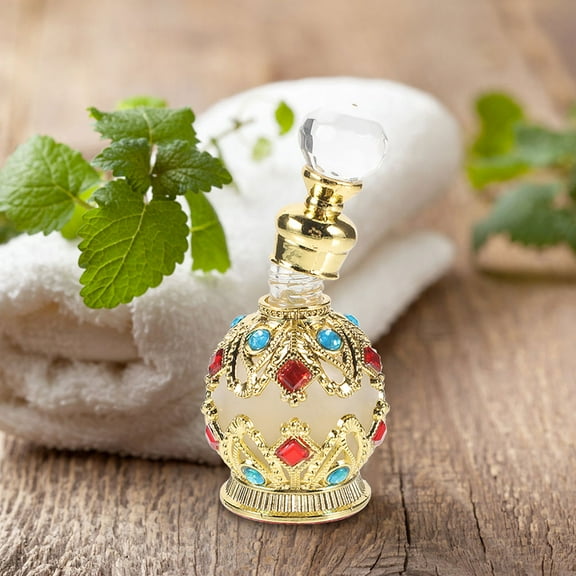 GOOHOCHY  2 Pcs Fragrance Perfume Bottle Vintage Decorative Easy to Carry Travel