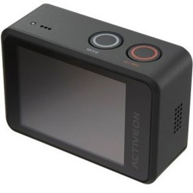 ACTIVEON Digital Camcorder, 2" LCD Screen, CMOS, Full HD, Onyx Black