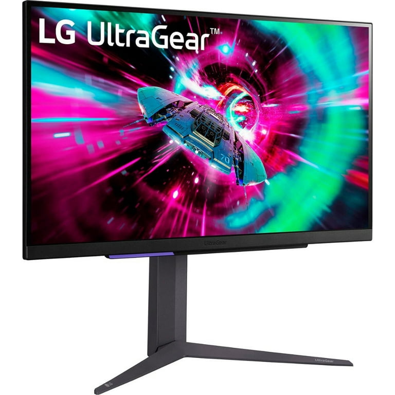 LG 27 UltraGear UHD 1ms 144Hz Gaming Monitor Black