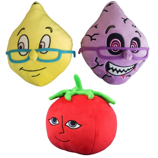 Ms.Lemons And Mr.Tomatos Plush Toy-Miss Lemon Children'S Playmates