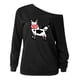 thumbnail image 4 of Tops de mujer Sudadera con estampado de invierno Tops de jersey Fridja FKASFK1781, 4 of 4