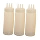thumbnail image 2 of Juego de 3 botellas dispensadoras de condimentos con boquilla pequeña y puntiaguda para Blanco, 2 of 9