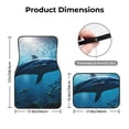 thumbnail image 3 of Salouo Ocean Dolphin Fish School for 4-Piece Floor Mats, Custom Fit Car Mats All-Weather Car Foot Mats Automotive Floor Mats for Cars, Trucks, SUVs, Vehicle Floor Liner, 3 of 7