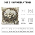 thumbnail image 5 of PHYHOO Throw Pillow Covers Eggs Bunny Peeps Eggs Spring Home Decor for Couch, 5 of 5